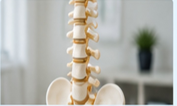 Spine model in healthcare setting